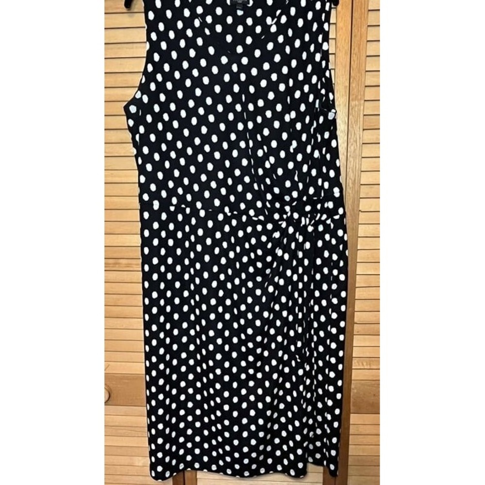 Talbot's Classic Polka Dot Sleeveless Dress Pretty Woman Lagenlook